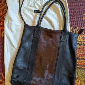 Allsaints Spitalfields Kubrick Tote Black/Brown